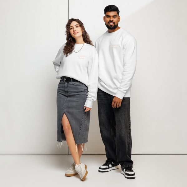 Polished in Pink Unisex Organic Sweatshirt